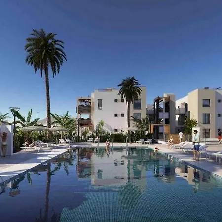 Green View Luxury Apartment: Beachfront Golf Retreat Caleta De Fuste Exterior photo